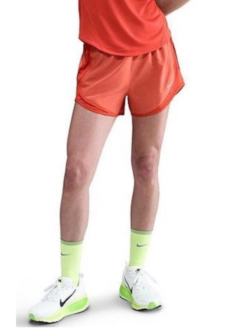 Nike Tempo Dri Fit Running Shorts HM6096-842 Orange, NWT, Lined, Size M